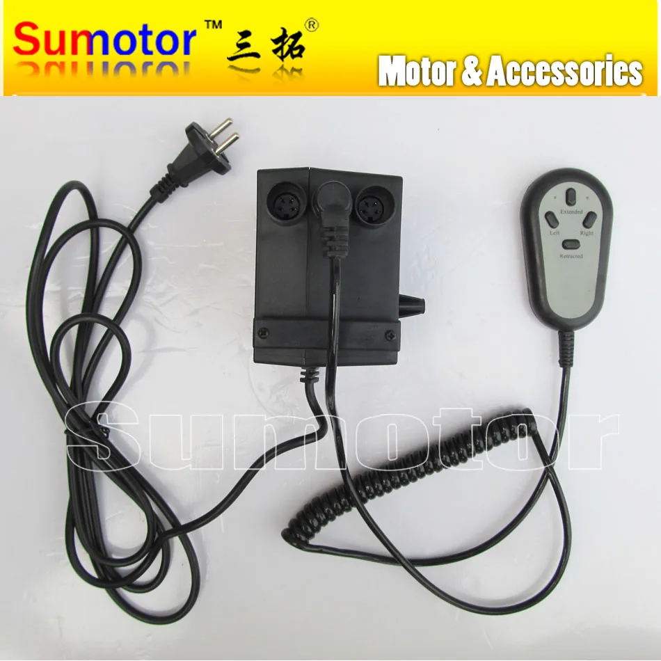 Input AC 100-220V For 2 Linear actuators DC 24V 5A power supply Manual switch controller Electric adapter care bed Asynchronous
Input AC 100-220V For 2 Linear actuators DC 24V 5A power supply Manual switch controller Electric adapter care bed Asynchronous