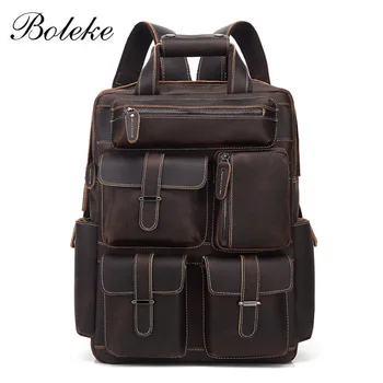 Men Genuine Leather Backpack Vintage Handmade Rucksack Extra Large Crazy Horse Leather Weekend Travel Bag for Man
Men Genuine Leather Backpack Vintage Handmade Rucksack Extra Large Crazy Horse Leather Weekend Travel Bag for Man