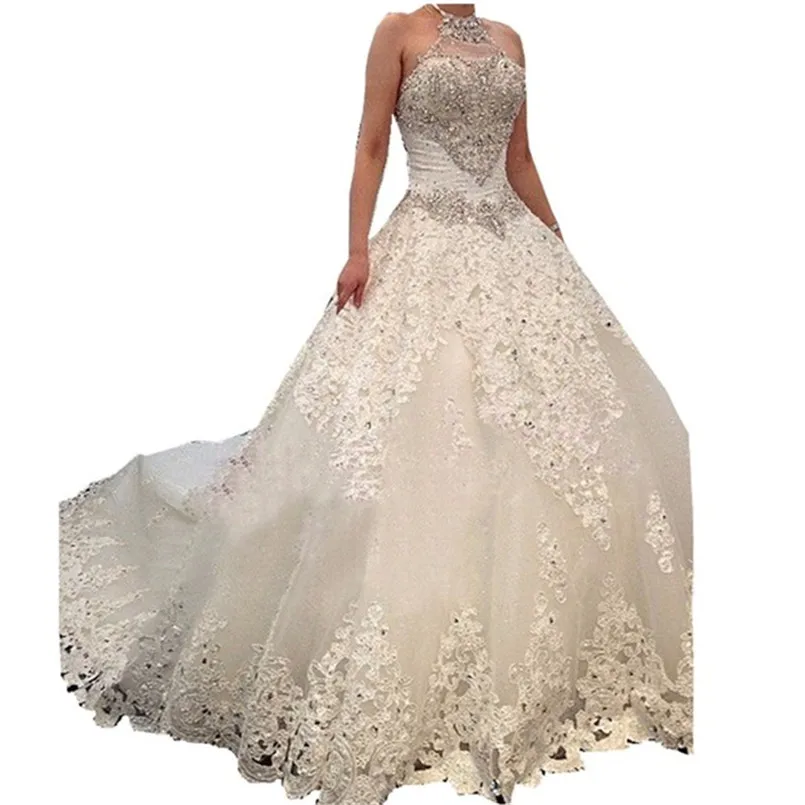 BridalaffairReal-Photo-Princess-Wedding-Dress-2016-Luxury-Crystal-Bridal-dress-Custom-Royal-Train-Ball-Gown-Halter.jpg_640x640