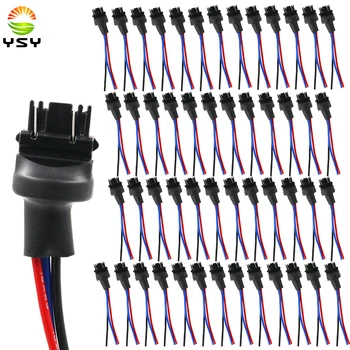 YSY 50Pcs Car 3157/3057/3155/3757/4057/4157/W2.5X16Q Lamp Bulb Male Jack Plug Connector With Wire led auto Male Socket Adapter
YSY 50Pcs Car 3157/3057/3155/3757/4057/4157/W2.5X16Q Lamp Bulb Male Jack Plug Connector With Wire led auto Male Socket Adapter