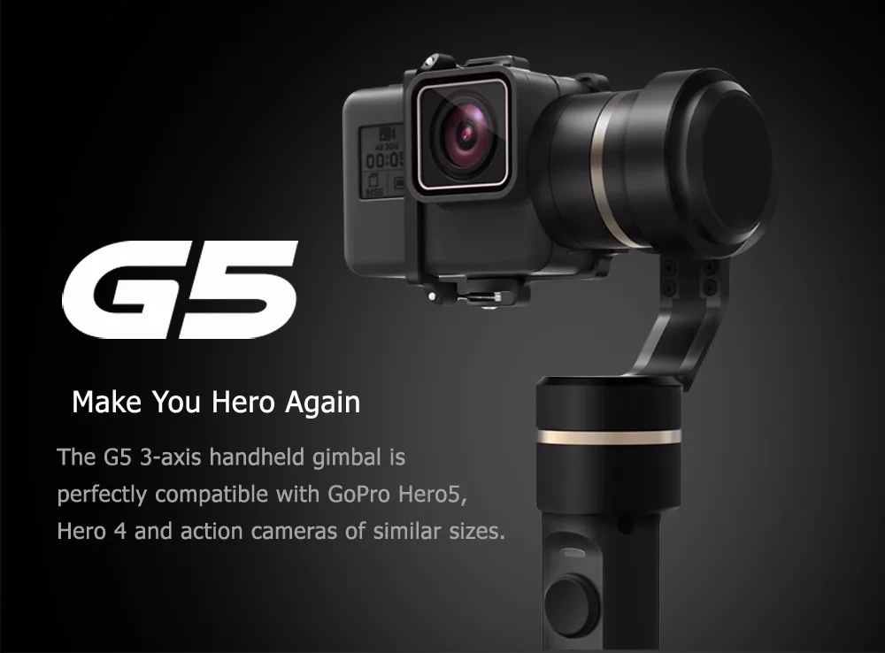 FeiyuTech Feiyu G5 Splash Proof waterproof 3-Axis Handheld Action Camera Gimbal For GoPro HERO 6 5 4 3 3+ Xiaomi yi 4k SJ AEE 6