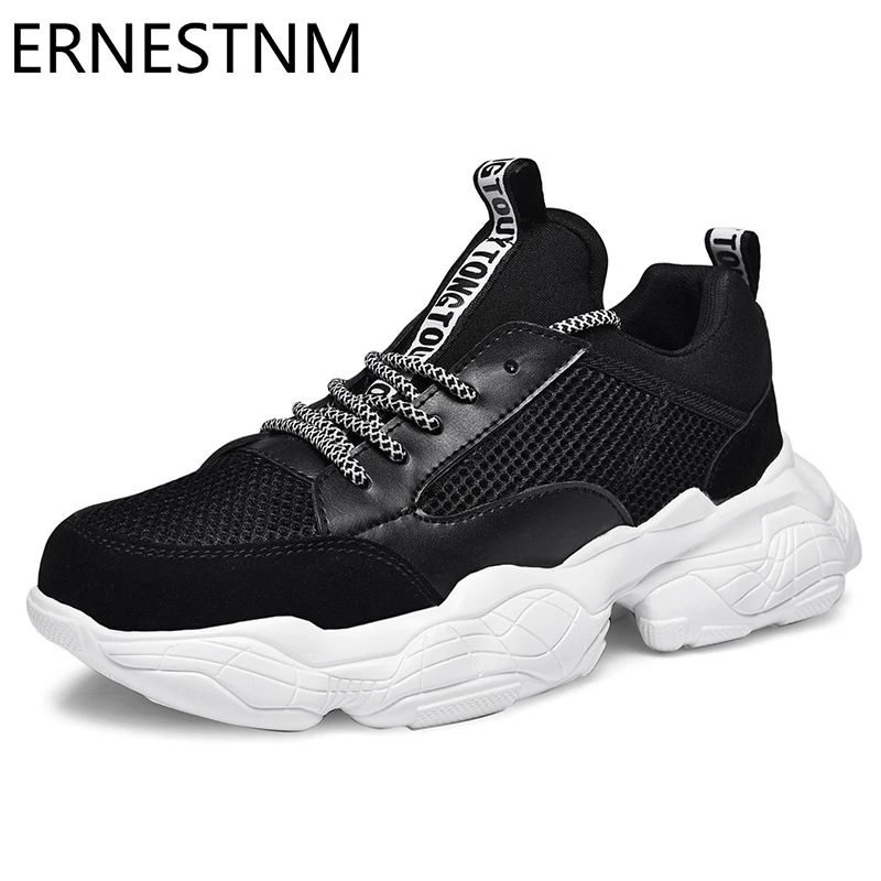ERNESTNM Shoes Woman 2019 Autumn/Winter Chunky Sneakers New Patchwork PU Mesh Color Platform Dad Shoes Size11 Zapatos De Mujer
ERNESTNM Shoes Woman 2019 Autumn/Winter Chunky Sneakers New Patchwork PU Mesh Color Platform Dad Shoes Size11 Zapatos De Mujer