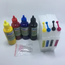 YOTAT 4*100ml Pigment ink + GC41 Refillable Ink Cartridge GC-41 GC41H for Ricoh SG3100 SG2100 SG2010L SG3110dnw with ARC chip
YOTAT 4*100ml Pigment ink + GC41 Refillable Ink Cartridge GC-41 GC41H for Ricoh SG3100 SG2100 SG2010L SG3110dnw with ARC chip