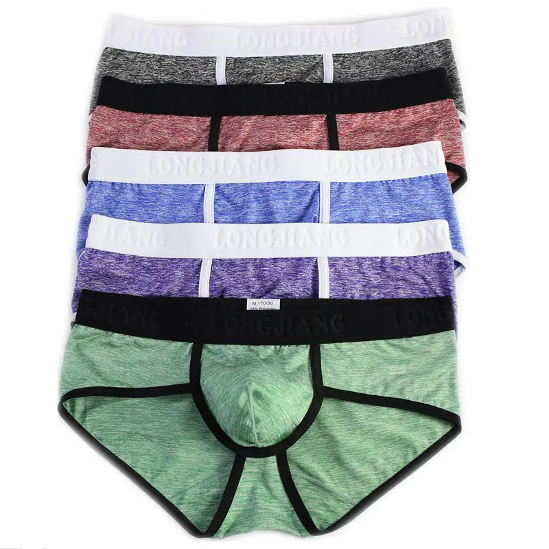5Pcs/Pack Men's Underwear Bulge Pouch Briefs Panties Designed Mens Comfortable Underpants Triangle Pants Solid Soft Knickers Hot
5Pcs/Pack Men's Underwear Bulge Pouch Briefs Panties Designed Mens Comfortable Underpants Triangle Pants Solid Soft Knickers Hot