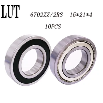 6702ZZ 6702Z 6702 2RS Bearing ( 10PCS ) 6702 15x21x4 mm Thin Section 6702 ZZ Ball Bearings
6702ZZ 6702Z 6702 2RS Bearing ( 10PCS ) 6702 15x21x4 mm Thin Section 6702 ZZ Ball Bearings
