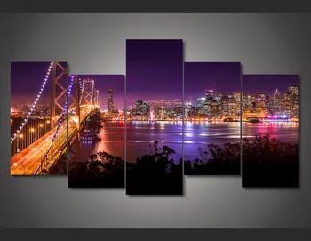 HD Printed san francisco Night Bridge Painting children's room decor print poster picture canvas Free shipping/ny-3009
HD Printed san francisco Night Bridge Painting children's room decor print poster picture canvas Free shipping/ny-3009