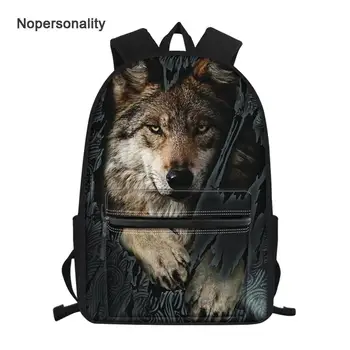 Nopersonality Boys Girls School Bag Cool 3d Animal Wolf Print School Backpack for Kids Orthopedic Schoolbags Mochila Infantil
Nopersonality Boys Girls School Bag Cool 3d Animal Wolf Print School Backpack for Kids Orthopedic Schoolbags Mochila Infantil