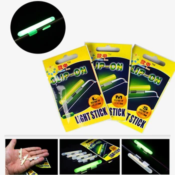 100cs/50bags Clip-on Fishing Rod Tip Glow Sticks Chemical Fishing Alarm Clip-on Rod Tip Light Stick Fish Bait Alarm Light Sticks
100cs/50bags Clip-on Fishing Rod Tip Glow Sticks Chemical Fishing Alarm Clip-on Rod Tip Light Stick Fish Bait Alarm Light Sticks