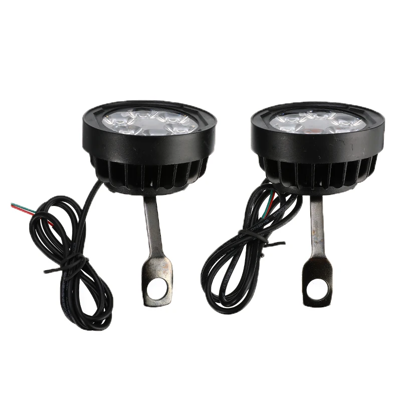 2x 6 LEDS Motorcycle Fog Light 9W 3000LM 6000K Headlight Spotlight Waterproof Universal Motorbike Scooters Front Head Lamp White
2x 6 LEDS Motorcycle Fog Light 9W 3000LM 6000K Headlight Spotlight Waterproof Universal Motorbike Scooters Front Head Lamp White
