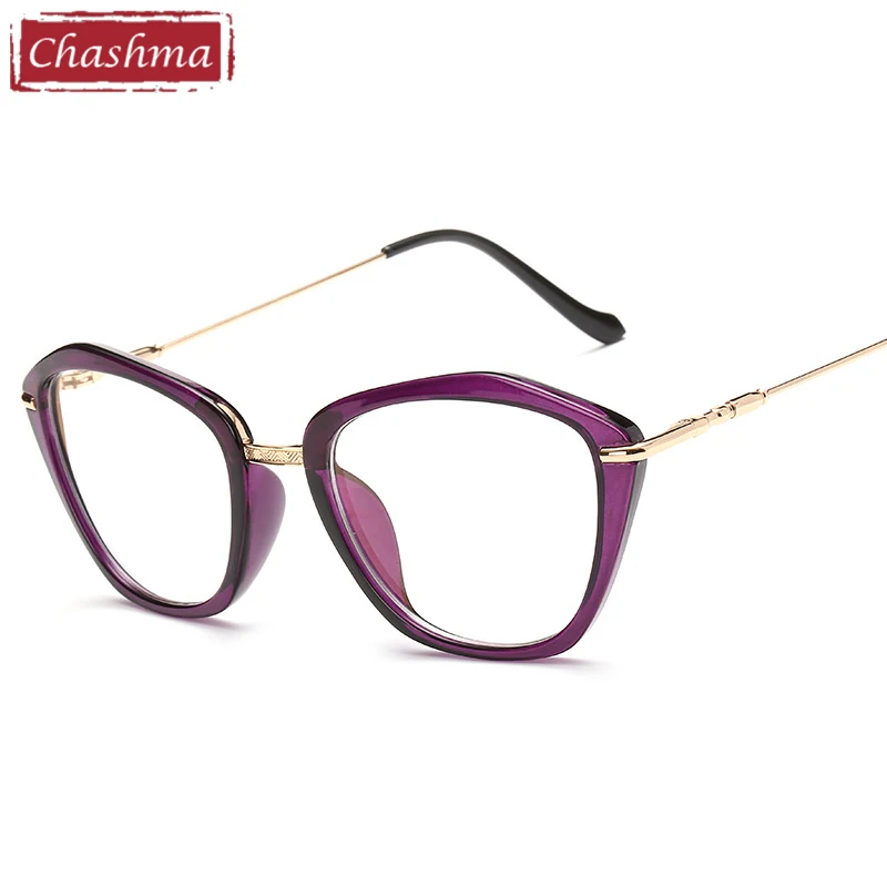 Chashma Brand 2018 Fashion Eyeglasses Cat Eye Glasses Fashion Frames Glasses Women Optical Eyewear Frame Purple Glasses 
Chashma Brand 2018 Fashion Eyeglasses Cat Eye Glasses Fashion Frames Glasses Women Optical Eyewear Frame Purple Glasses
