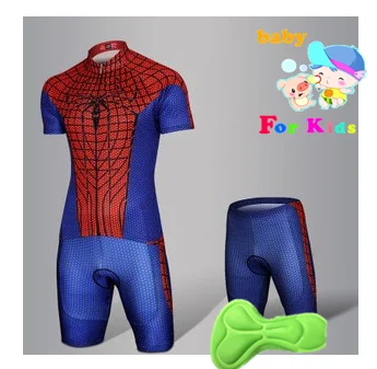 2020 New Spider-Man Superman Kids Cycling Jersey Set Cartoon Children Cycling Clothing Summer Bike Jersey Quick Dry
2020 New Spider-Man Superman Kids Cycling Jersey Set Cartoon Children Cycling Clothing Summer Bike Jersey Quick Dry