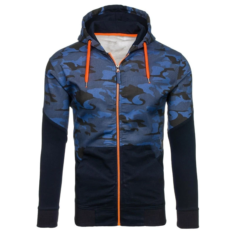 ZOGAA Brand New Men's Leisure Hoodies Camouflage Color Block Fashion Hooded Jackets Men Slim Streetwear Sportswear Outwear
ZOGAA Brand New Men's Leisure Hoodies Camouflage Color Block Fashion Hooded Jackets Men Slim Streetwear Sportswear Outwear