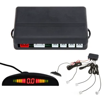 KKmoon Car LED Parking Sensor Monitor 4 Sensors Parking Assistance Auto Reverse Radar Detector System Backlight Display
KKmoon Car LED Parking Sensor Monitor 4 Sensors Parking Assistance Auto Reverse Radar Detector System Backlight Display