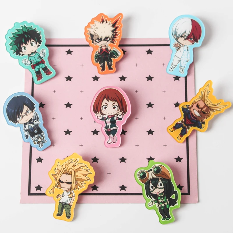 1 PCS Painting cartoon mix My Hero Academia Badges for Clothing Acrylic Badges Kawaii Icons on The Backpack Pin Brooch Badge Z51
1 PCS Painting cartoon mix My Hero Academia Badges for Clothing Acrylic Badges Kawaii Icons on The Backpack Pin Brooch Badge Z51