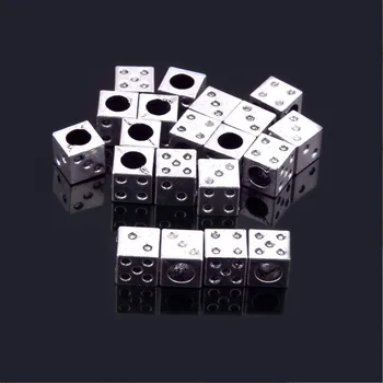 Antique Silver color Dice Charm beads Pendants Dice beads for Bracelets Jewelry Making Findings DIY Charms Handmade 20 Pcs 8*8MM
Antique Silver color Dice Charm beads Pendants Dice beads for Bracelets Jewelry Making Findings DIY Charms Handmade 20 Pcs 8*8MM