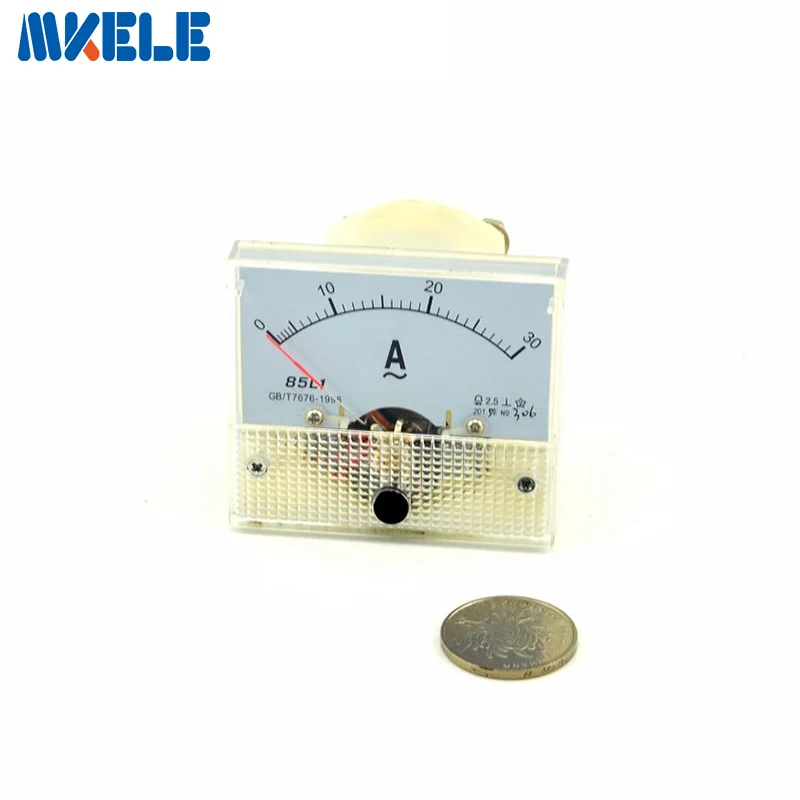 AC 85L1(30A) Analog Ammeter Panel Current Amper Meter Pointer Diagnostic-tool Amperimetro Ampermeter Tester
AC 85L1(30A) Analog Ammeter Panel Current Amper Meter Pointer Diagnostic-tool Amperimetro Ampermeter Tester
