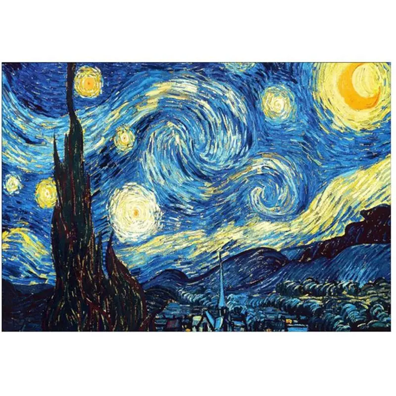 Van Gogh Starry Night Diamond Painting Rhinestones Diy Diamond Embroidery Full Painting Home Decoration Accessories
Van Gogh Starry Night Diamond Painting Rhinestones Diy Diamond Embroidery Full Painting Home Decoration Accessories