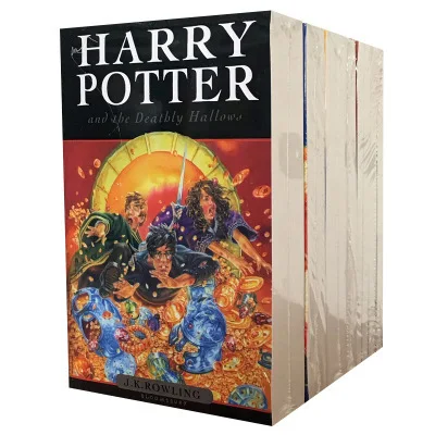 8 Books/ Set Harry Potter Books Adult Foreign Novels English Story Book Spell English Reading Books for Kids
8 Books/ Set Harry Potter Books Adult Foreign Novels English Story Book Spell English Reading Books for Kids
