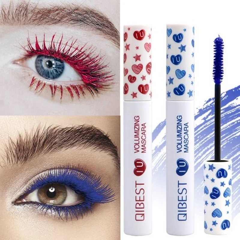 Color Mascara Waterproof Fast Dry Eyelashes Curling Lengthening Makeup Eye Lashes Blue Green Red Purple Black Pink Ink Mascara
Color Mascara Waterproof Fast Dry Eyelashes Curling Lengthening Makeup Eye Lashes Blue Green Red Purple Black Pink Ink Mascara