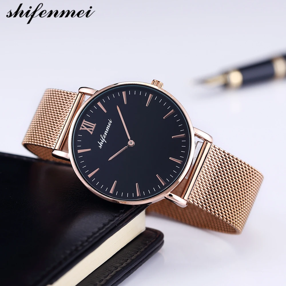 SFMEI S1075E men women watches Luxury Minimalist Bracelet Waterproof Hand Mesh Slim Wrist Lady Ultra thin Gold Steel Watch
SFMEI S1075E men women watches Luxury Minimalist Bracelet Waterproof Hand Mesh Slim Wrist Lady Ultra thin Gold Steel Watch