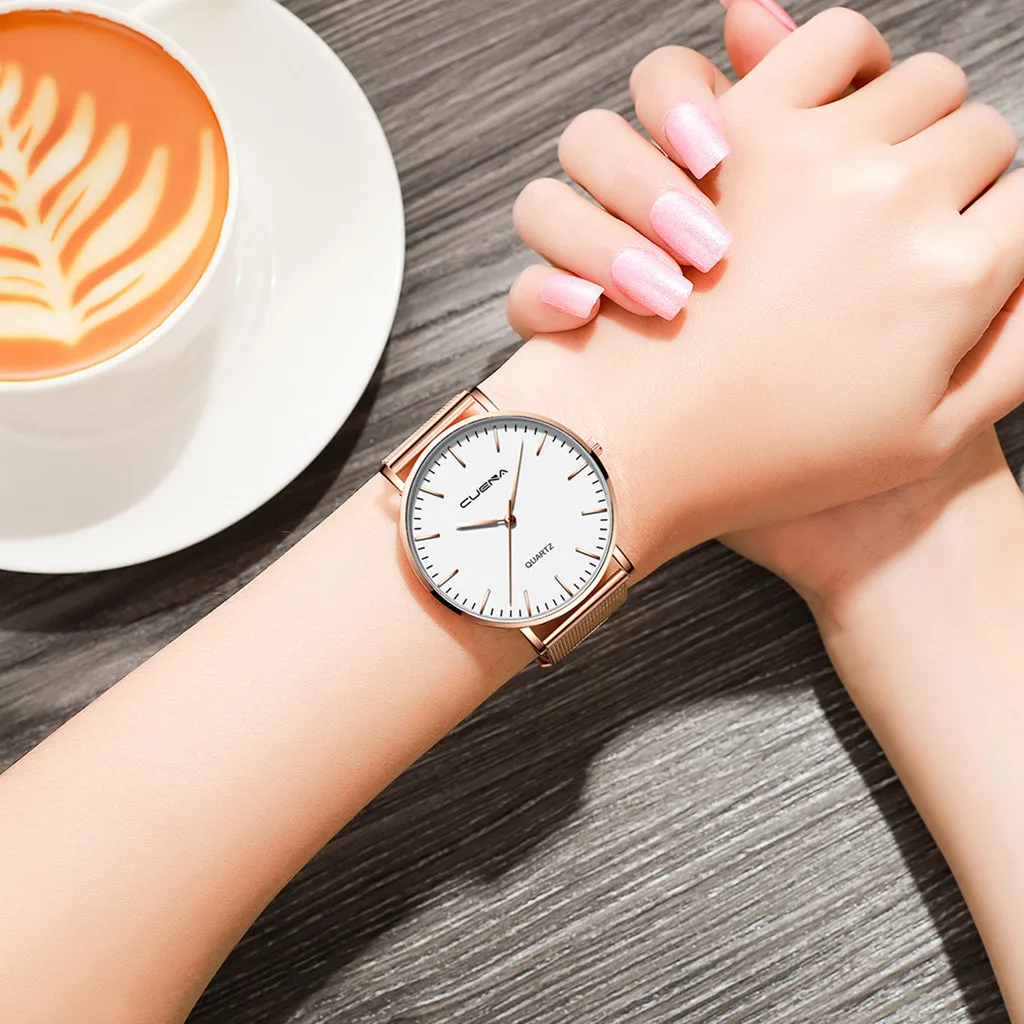 Luxury Watches Quartz Watch Stainless Steel Dial Casual Bracele mens watches top brand luxury 2019 | Наручные часы