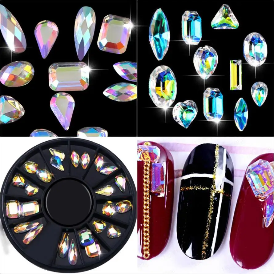 Nail Art Accessories Heart Sequins Gem Caviar Rhinestone AB Crystals Glitter Mixed Size Shape UV Gel 3D Tips Decoration Manicure
Nail Art Accessories Heart Sequins Gem Caviar Rhinestone AB Crystals Glitter Mixed Size Shape UV Gel 3D Tips Decoration Manicure