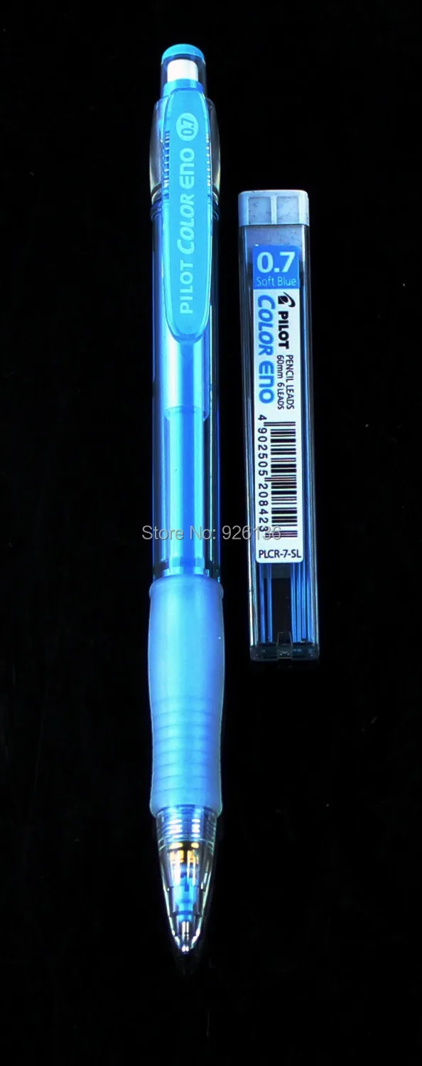 Pilot Color Eno Mechanical Pencil 0.7 mm Soft Blue Body Plus one Tube of Soft Blue Leads
Pilot Color Eno Mechanical Pencil 0.7 mm Soft Blue Body Plus one Tube of Soft Blue Leads