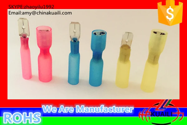 100PCS Heat Shrink Electrical Connectors Shrinkable Wire Solder Terminals Yellow MDD5-250
100PCS Heat Shrink Electrical Connectors Shrinkable Wire Solder Terminals Yellow MDD5-250