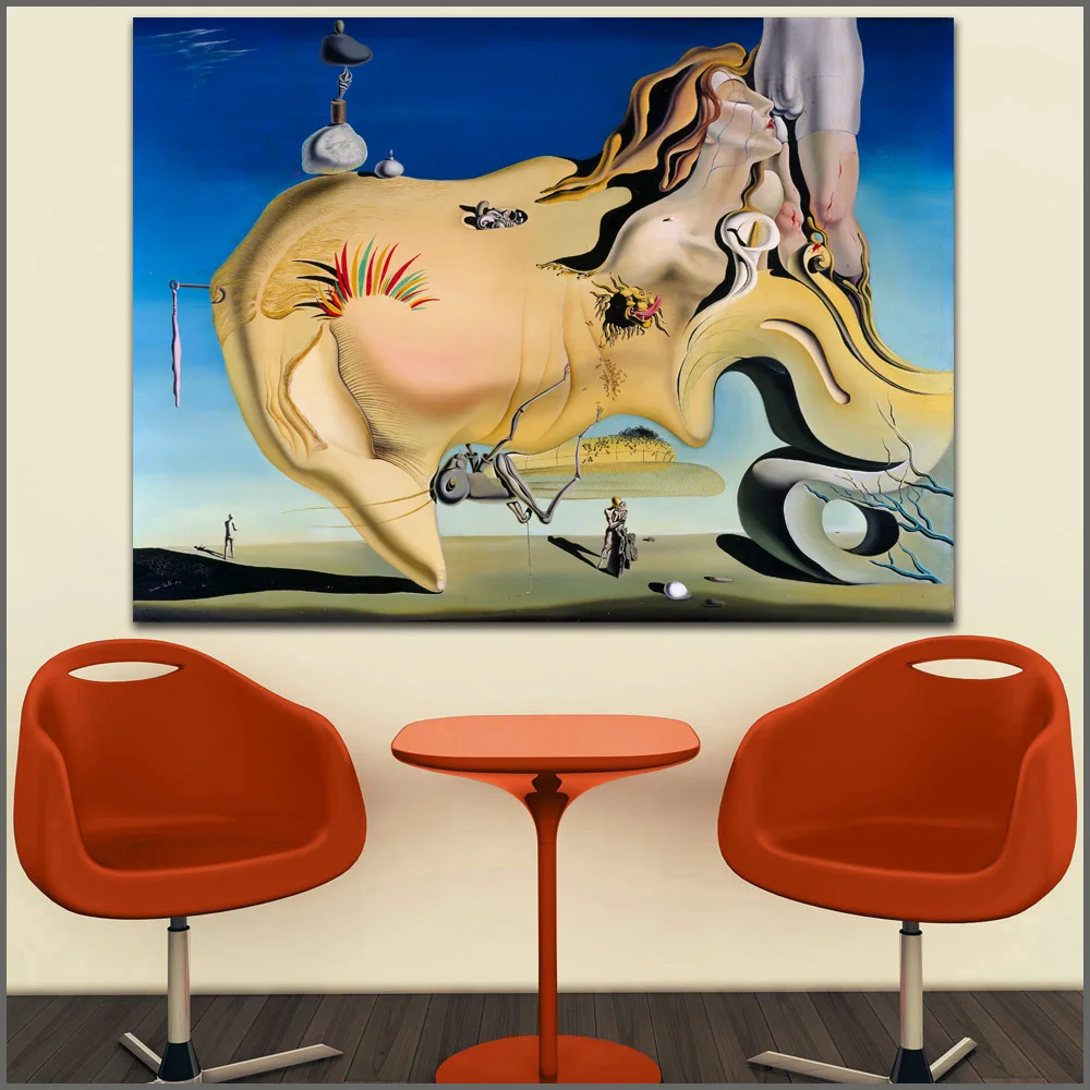 large size Printing Salvador Dali The Great Masturbator art Home Decor Living Room Modern Canvas Print Paintings no frames WLONG
large size Printing Salvador Dali The Great Masturbator art Home Decor Living Room Modern Canvas Print Paintings no frames WLONG