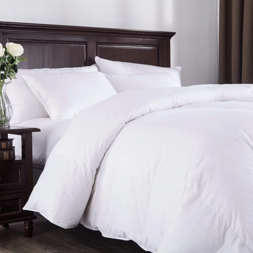 2019 Puredown King Full Twin Comforter Duvet Insert White Quilted