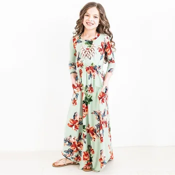 Kids Girls Dress Children Evening Party Floral Maxi Dress Flower Kids Grils Dresses
Kids Girls Dress Children Evening Party Floral Maxi Dress Flower Kids Grils Dresses