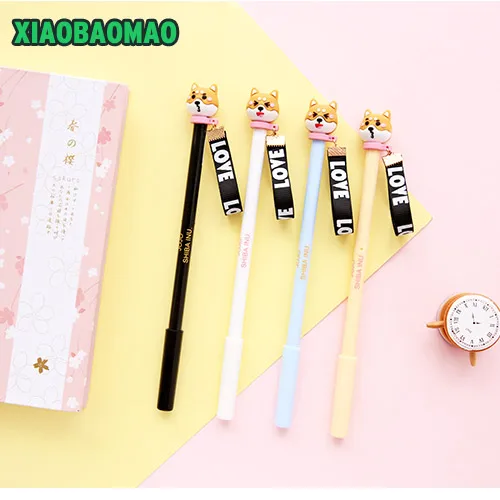 Japanese very cute dog Gel Pen 0.5mm black ink pen Promotional Gift Stationery School & Office Supply
Japanese very cute dog Gel Pen 0.5mm black ink pen Promotional Gift Stationery School & Office Supply