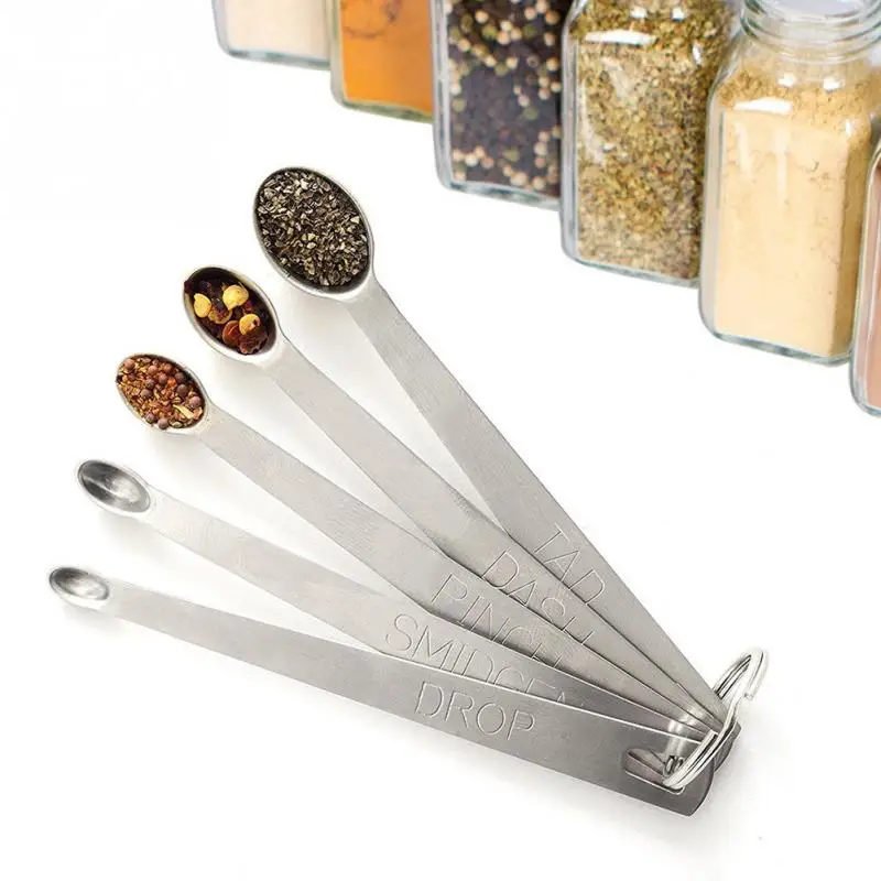 5pcs Durable Tableware Accessories Sauce Home Measuring Spoon Kitchen Tool Mini
5pcs Durable Tableware Accessories Sauce Home Measuring Spoon Kitchen Tool Mini
