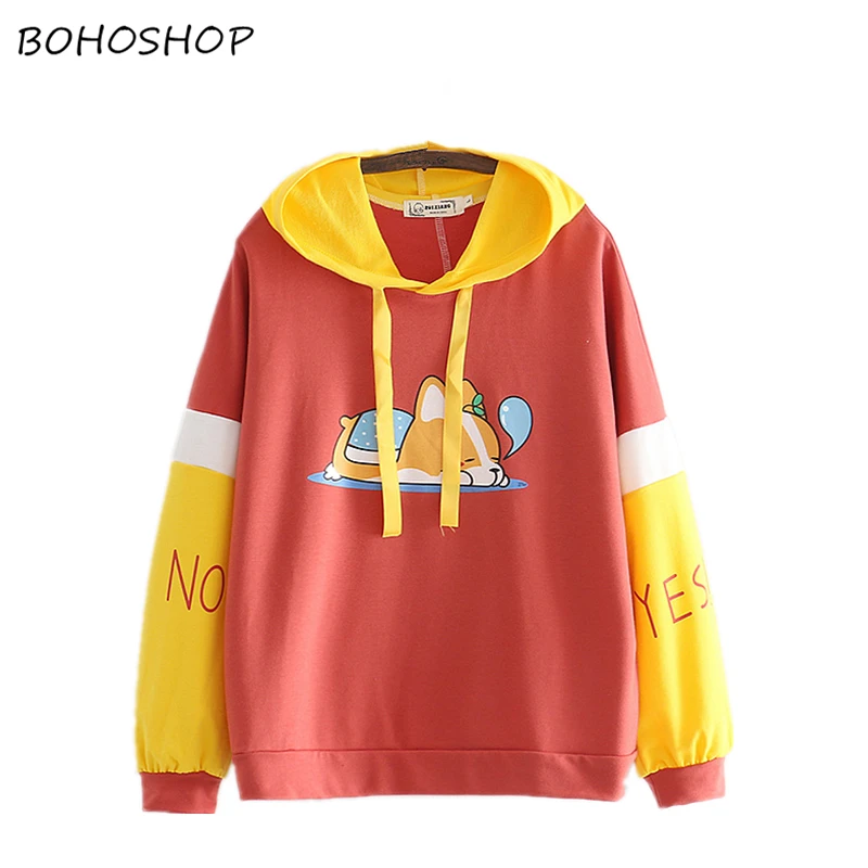 Harajuku kawaii women cute sleeping dogs print long sleeve pullover hoodies cotton tops loose hooded sweatshirts female
Harajuku kawaii women cute sleeping dogs print long sleeve pullover hoodies cotton tops loose hooded sweatshirts female