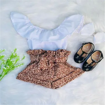 2019 Cute Baby Set Kids Baby Girls Off Shoulder Tops Leopard Pants Shorts Clothes 2Pcs Outfits
2019 Cute Baby Set Kids Baby Girls Off Shoulder Tops Leopard Pants Shorts Clothes 2Pcs Outfits