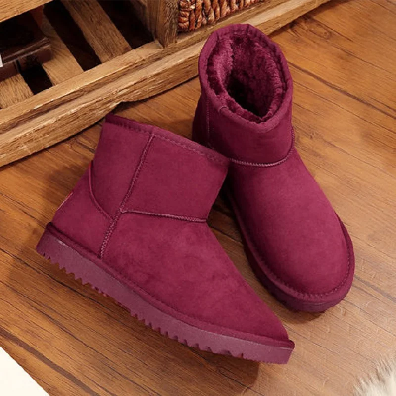 MoBeiNi 2018 Women's boots winter casual comfort cotton short tube women's shoes warm fashion non-slip soles thickening new snow
MoBeiNi 2018 Women's boots winter casual comfort cotton short tube women's shoes warm fashion non-slip soles thickening new snow