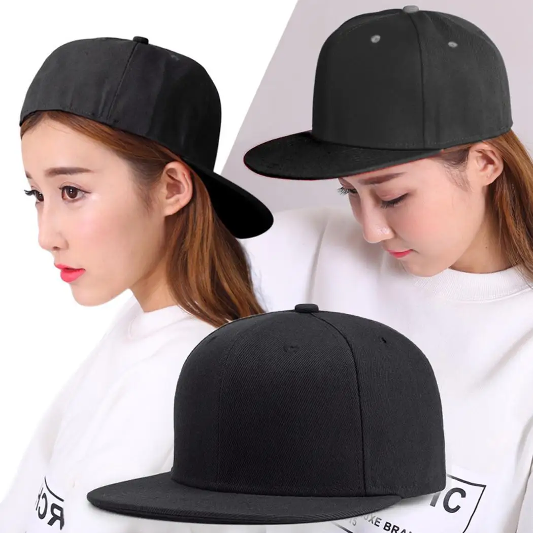 Men Women Baseball Hip-Hop Adjustable Flat Casual, Outdoor, Sport Cap Plain Snap Back Boy Baseball Cap
Men Women Baseball Hip-Hop Adjustable Flat Casual, Outdoor, Sport Cap Plain Snap Back Boy Baseball Cap