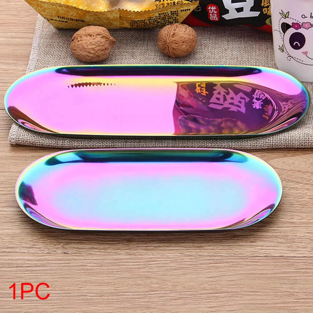Nordic Style Tray Serving Snack Dish Platter Home Kitchen Oval Organizer Metal Decoration Stainless Steel Jewelry Storage
Nordic Style Tray Serving Snack Dish Platter Home Kitchen Oval Organizer Metal Decoration Stainless Steel Jewelry Storage