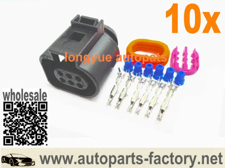 Longyue 10 комплектов 6pin разъем подходит для O2 сенсор аксессуары для 2011 + Mustang GT передний O2 кислородный удлинитель адаптер-1J0 973 713
Longyue 10 комплектов 6pin разъем подходит для O2 сенсор аксессуары для 2011 + Mustang GT передний O2 кислородный удлинитель адаптер-1J0 973 713