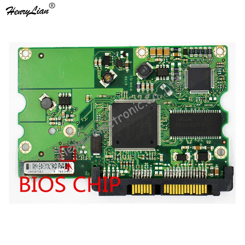 HDD PCB для логической платы/номера платы: 100387575 REV D | Компьютеры и офис