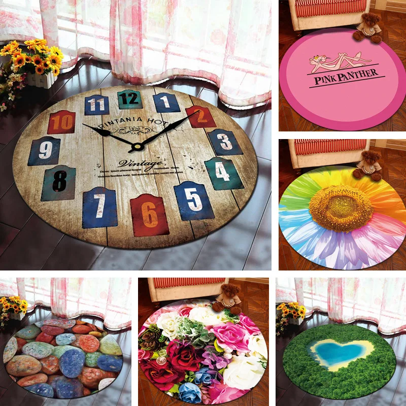 Minimalist Mats Sweet Rose Print Carpets Living Bedroom Room Shabby Style Area Rugs Decorative Round Carpet for Children Rooms
Minimalist Mats Sweet Rose Print Carpets Living Bedroom Room Shabby Style Area Rugs Decorative Round Carpet for Children Rooms
