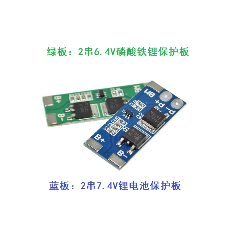 2S 6.4V Lithium iron phosphate Protection Board 7.4V Lithium Battery Protection Board 8.4V Charge 8A current 10A limit Flow
2S 6.4V Lithium iron phosphate Protection Board 7.4V Lithium Battery Protection Board 8.4V Charge 8A current 10A limit Flow