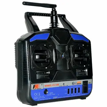 FlySky FS-T4B 4Ch 2.4G Radio System w/6CH Rx for RC Airplane Glider Helicopter
FlySky FS-T4B 4Ch 2.4G Radio System w/6CH Rx for RC Airplane Glider Helicopter