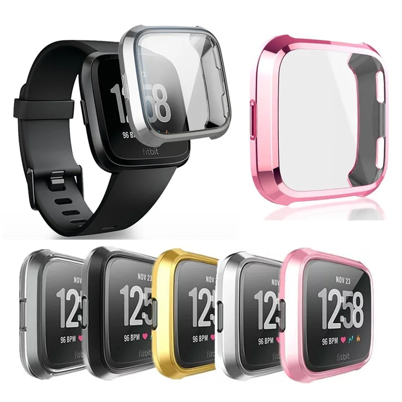 360 Degree Protective Cover For Fitbit Versa Band Case Plating Coque For FitBit Versa Watch Accessories Screen Protect Case Capa
360 Degree Protective Cover For Fitbit Versa Band Case Plating Coque For FitBit Versa Watch Accessories Screen Protect Case Capa