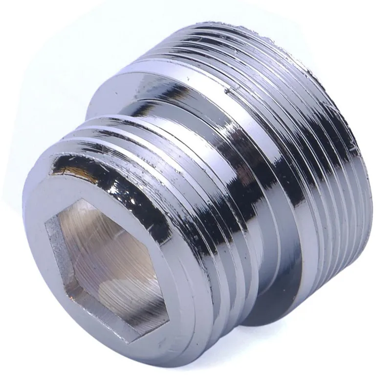 1pcs Silver Copper Aerator Faucet Water Tap Adapter M24*G1/2" Pipe Fitting Chrome Plated Male 24 Male 1/2"
1pcs Silver Copper Aerator Faucet Water Tap Adapter M24*G1/2" Pipe Fitting Chrome Plated Male 24 Male 1/2"