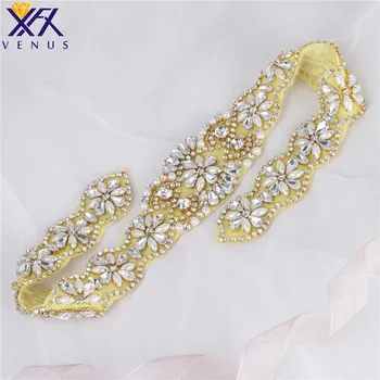 XFX VENUS 10 PIECES Handmde Swing beaded rhinestone appliqued iron on bridal sash pearls crystal applique for dress decoration
XFX VENUS 10 PIECES Handmde Swing beaded rhinestone appliqued iron on bridal sash pearls crystal applique for dress decoration