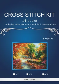 The autumn gold tree Handmade Needlework Counted Cross Stitch Set Embroidery Kits 14CT Pattern Cross-Stitching Decoratin
The autumn gold tree Handmade Needlework Counted Cross Stitch Set Embroidery Kits 14CT Pattern Cross-Stitching Decoratin