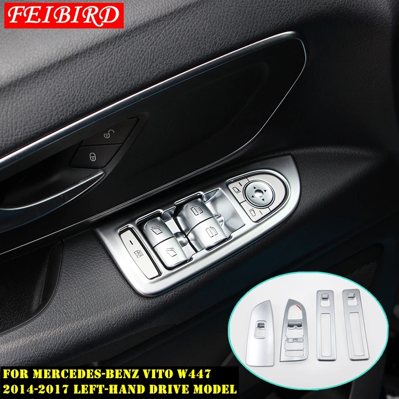 Interior For Mercedes-Benz Vito W447 2014 - 2018 Inside Door Handle Panel Sticker Surround Window Lift Switch Cover Trim
Interior For Mercedes-Benz Vito W447 2014 - 2018 Inside Door Handle Panel Sticker Surround Window Lift Switch Cover Trim