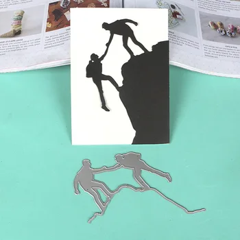 DUOFEN METAL CUTTING DIES Teamwork mountain climbing embossing stencil DIY Scrapbook Paper Album 2018 new
DUOFEN METAL CUTTING DIES Teamwork mountain climbing embossing stencil DIY Scrapbook Paper Album 2018 new