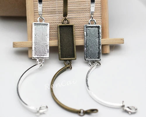 5pcs/lot Trendy 10x25mm Rectangle Bangle Bracelet Blank Finding Tray Bezel Setting Cabochon Bracelet For Women DIY Bangle Making
5pcs/lot Trendy 10x25mm Rectangle Bangle Bracelet Blank Finding Tray Bezel Setting Cabochon Bracelet For Women DIY Bangle Making